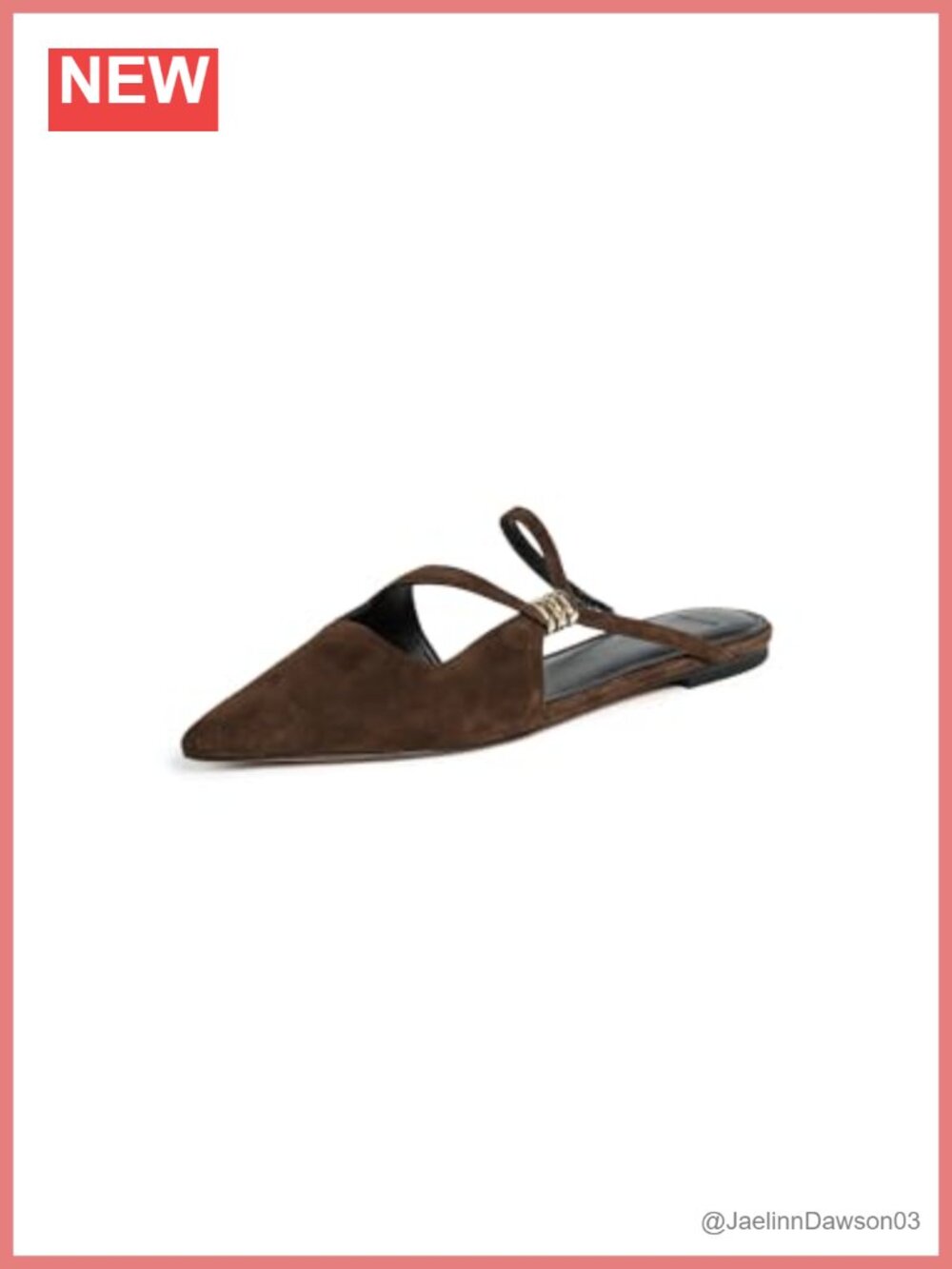 Vince Gilia Suede Mules Cushioned Leather Sole Flats